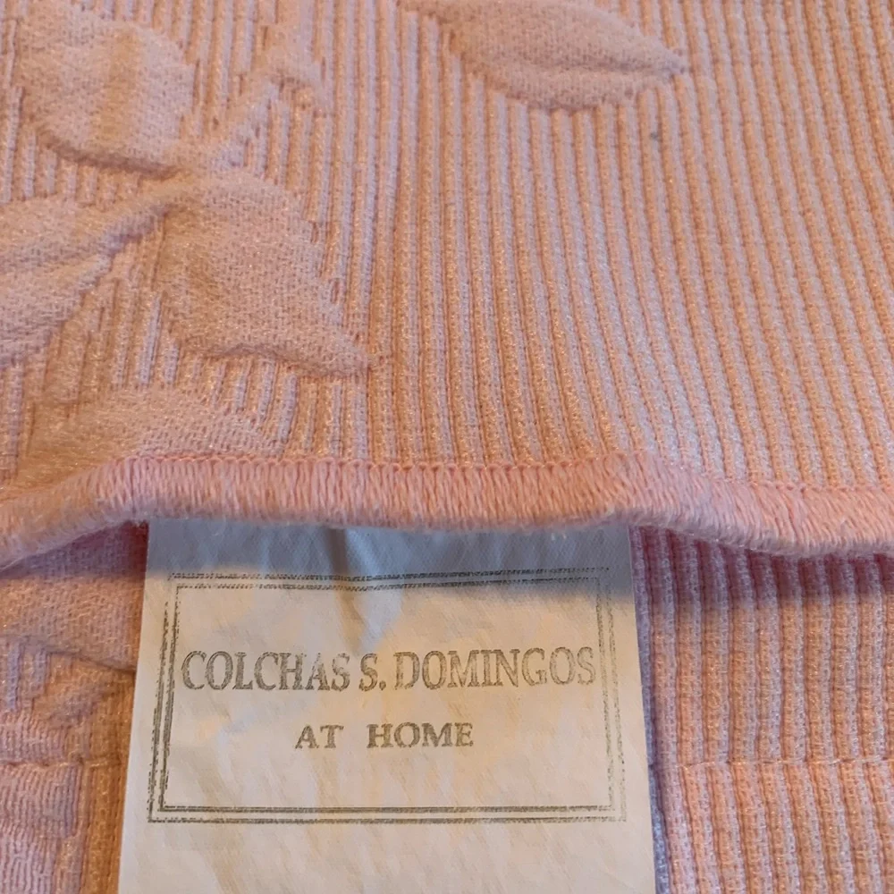 Vintage pink sham